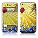Ocean Fury Design Protector Skin Decal Sticker for Apple 3G iPhone / iPhone 3GS 3G S