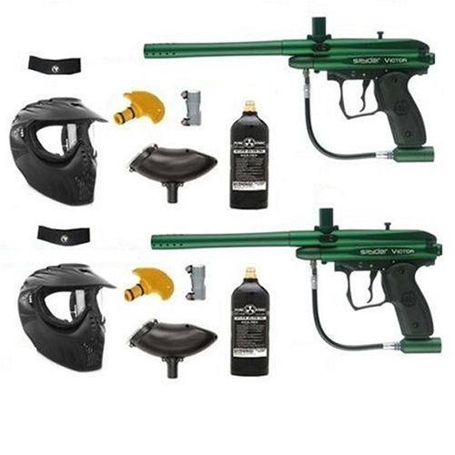 Cover image : Paintball Spyder Victor 2 FER Package GREEN
