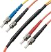 1M ST/ST Mode Conditioning Fiber Optic Cable (9/125-62.5/125)