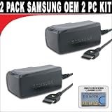 Original OEM Set of 2 Travel Chargers for your Samsung Rugby A837 + DBROTH Cloth