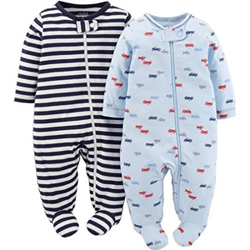 Child Of Mine Made By Carter's Baby Boy Sleep N Play - 2-Pack