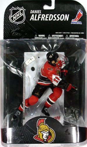 McFarlane Toys NHL Sports Picks Canadian Exclusive: Daniel Alfredsson (Ottawa Senators) Red Jersey