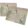 DayDreams Birds Florals Pastel Design set of 10 Tabbed file folders