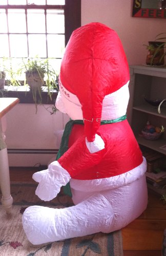 4' Self Inflating Christmas BEAR Indoor/ Outdoor Decoration Inflatable