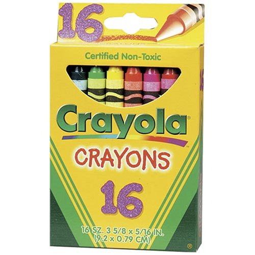 Childrens Toyshop  Toys : Binney & Smith Crayola(R) Standard Crayon Set, Tuck-Box, Assorted Colors, Box Of 8