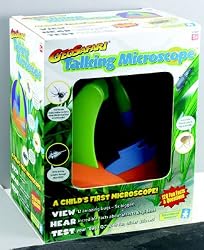 EDUCATIONAL INSIGHTS EI-8800 GEOSAFARI TALKING MICROSCOPE-5X