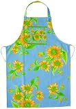 April Cornell Apron - Leslie Blue