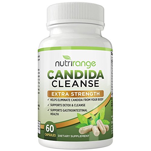 Candida Cleanse and Yeast Infection Support - Best Detox Treatment with Caprylic Acid, Enzymes Cellulase and Protease, Oregano Extract, Aloe Vera and Probiotic L. Acidophilus - LIFETIME WARRANTY