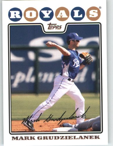 2008 Topps #222 Mark Grudzielanek - Kansas City Royals (Baseball Cards)