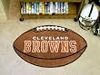 Cleveland Browns 22"x35" Football Floor Mat (Rug)