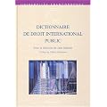 Dictionnaire de droit international public