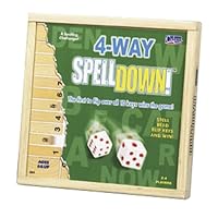4 Way Spelldown Wooden Game