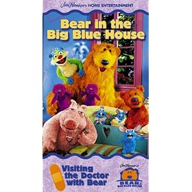 Bear in the Big Blue House - Visiting the Doctor With Bear [VHS]