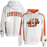 Oklahoma State Cowboys White Spiral Hoody Sweatshirt
