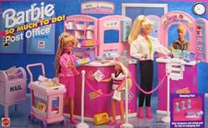 Amazon.com: Barbie So Much To Do Post Office Playset (1995 Arcotoys