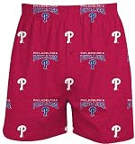 Philadelphia Phillies Men's Supreme Boxer Shorts by Concepts Sports (XL=36-37)