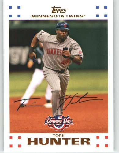2007 Topps Opening Day #152 Torii Hunter - Minnesota Twins (Baseball Cards)