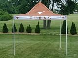 Texas Longhorns 9'x9' Tailgate Tent Canopy - NCAA College Athletics by Rivalry