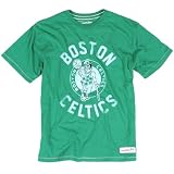 from Mitchell & Ness Mitchell & Ness Boston Celtics Tailored Distressed NBA T-Shirt