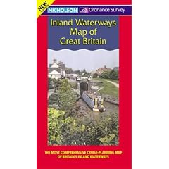 Nicholson/Ordnance Survey Inland Waterways Map of Great Britain