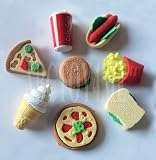 Japanese Erasers Fast Food Set