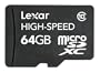 Lexar microSDXC�J�[�h Class10 64GB [�t���X�g���[�V�����t���[�p�b�P�[�W (FFP)] LSDMI64GBFFPJP