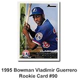 1995 Bowman Vladimir Guerrero Rookie Card