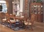 NEW LARGE ELEGANT DINING SET TABLE W/6 CHAIRS