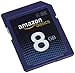 AmazonBasics 8 GB Class 4 SDHC Flash Memory Card