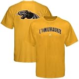 NCAA adidas Wisconsin-Milwaukee Panthers Gold Relentless T-shirt