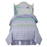 Jackie Comforter Set - Purple/Aqua (Full)