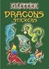 Glitter Dragons Stickers (Glitter)