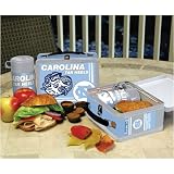 North Carolina Tar Heels NCAA Tin Lunch Box With Thermos