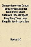 Chinese American Gangs: Tongs (Organizations), Wah Ching, Ghost Shadows, Black Dragons, Bing Kong Tong, Lung Kong Tin Yee Association-