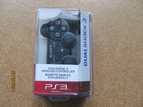 New PS3 Sony Dual Shock 3 Wireless Controller Red Built-In Pressure Sensors Rumble & Vibrate Along