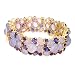 18K Chalcedony, Iolite & Diamond Bracelet by Palermo