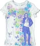 Hannah Montana Girls Hannafly White Tee Shirt