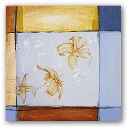 Flower I by Veronica Rosas 12"x12" Art Print Poster Latin