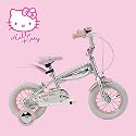 Hello Kitty Kinder - Fahrrad Rosa/Chrom 12 Zoll