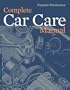 Popular Mechanics Complete Car Care Manual