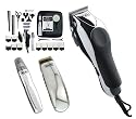 Wahl Chrome Pro Deluxe Mains Hair Clipper, Trimmer & Nasal  Trimmer Set Chrome 79524-810