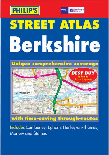 City Travel Guides Discounted  Books : Ordnance Survey Berkshire Street Atlas (OS / Philip's Street Atlases)