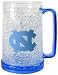 North Carolina Tar Heels 16oz Crystal Freezer Mug