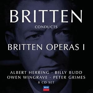 Britten Conducts Britten: Operas 1 [Box Set] by Benjamin Britten, Benjamin Britten, English Chamber Orchestra, London Symphony Orchestra, and Royal Opera House Covent Garden Chorus and Orchestra (Audio CD - 2004) - Box set
