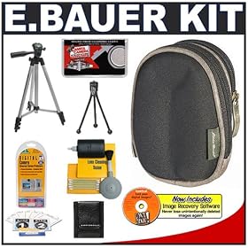 Eddie Bauer Hard Shell Compact Digital Camera Case + Tripod + Accessory Kit for Nikon... by Eddie Bauer