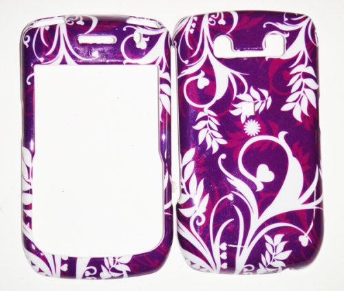 Cuffu - Purple Breeze - Blackberry 8900 Javalin Smart Case Cover Perfect for Sprint / AT&T / Nextel / Tmobile / Verizon / Metro PCS Makes Top of the Fashion + One Universal Screen Protector in Only One LOWEST Shipping Rate $2.98 - Goes With Everyday Style and Apparel