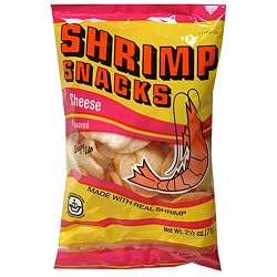 Marco Polo Shrimp Chips, Cheese Flavor, 2.5-Ounce Bags (Pack of 24)