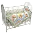 Ecru Buff Baby Crib Set Bedding