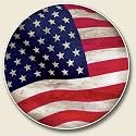 USA Flag Americana Stone Auto Car Coaster (1)