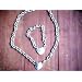 Brand Name Style 925 Sterling Silver Fashion Bracelet & Necklace Bride Jewelry Set Holiday Gift Sil001